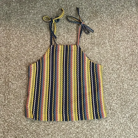 Madewell Texture & Thread Knitted Sleeveless Blouse - Picture 2 of 7